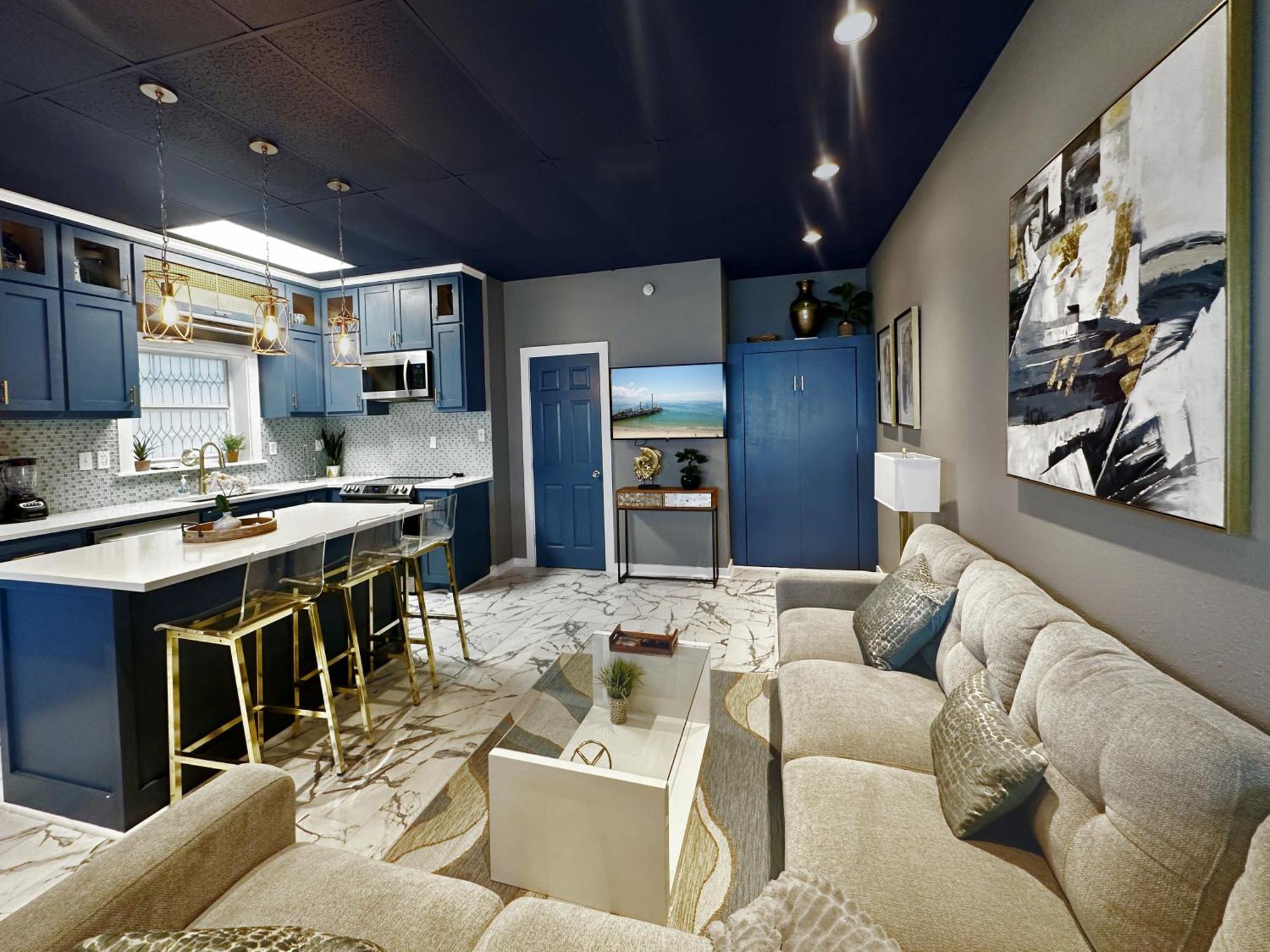 The Q Loft Galveston Villa Buitenkant foto
